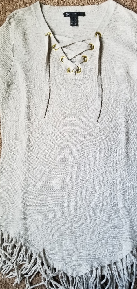 I.N.C. fringe sweater
